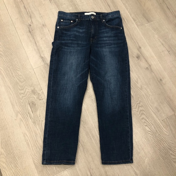 Ella Moss Denim - Ella Moss High Rise Straight Leg Denim Jeans 10/30 Waist 25” Inseam